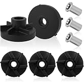 Honoson 3 Set 3587 3220 Impeller Sleeve Compatible with Crathco Beverage | Fits D15 D155 D25 D255 D35 D355, Magnetic Design, Standard Replacement Kit, Drink Machine Maintenance Parts