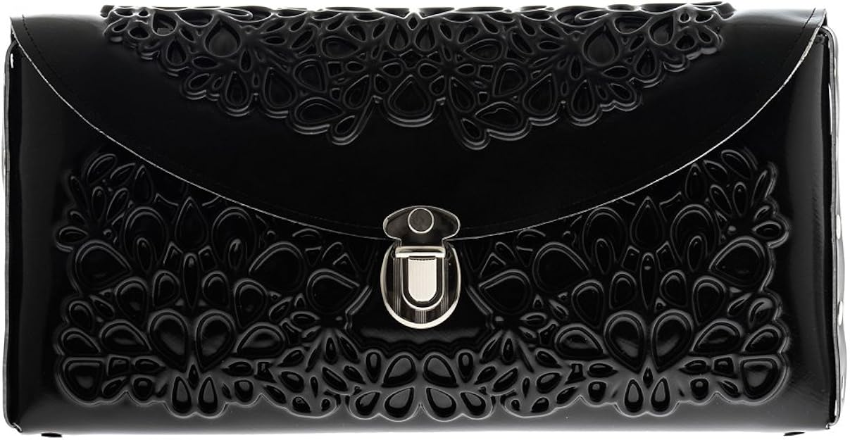 MeDusa Classic Black Clutch & Shoulder Bag: Handbags: Amazon.com