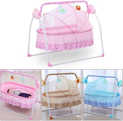 Berceau Electrique Balancoire Bebe Automatique Bascule Bebe Avec Tapis Moustiquaires Kaki Berceaux Lits Cages Berceau Electrique Balancoire Bebe Automatique Bascule Bebe Avec Tapis Moustiquaires Kaki Berceaux Lits Cages