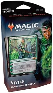 Magic The Gathering: MTG: Core Set 2020 Planeswalker Deck - Vivien w/Booster Pack (Green)