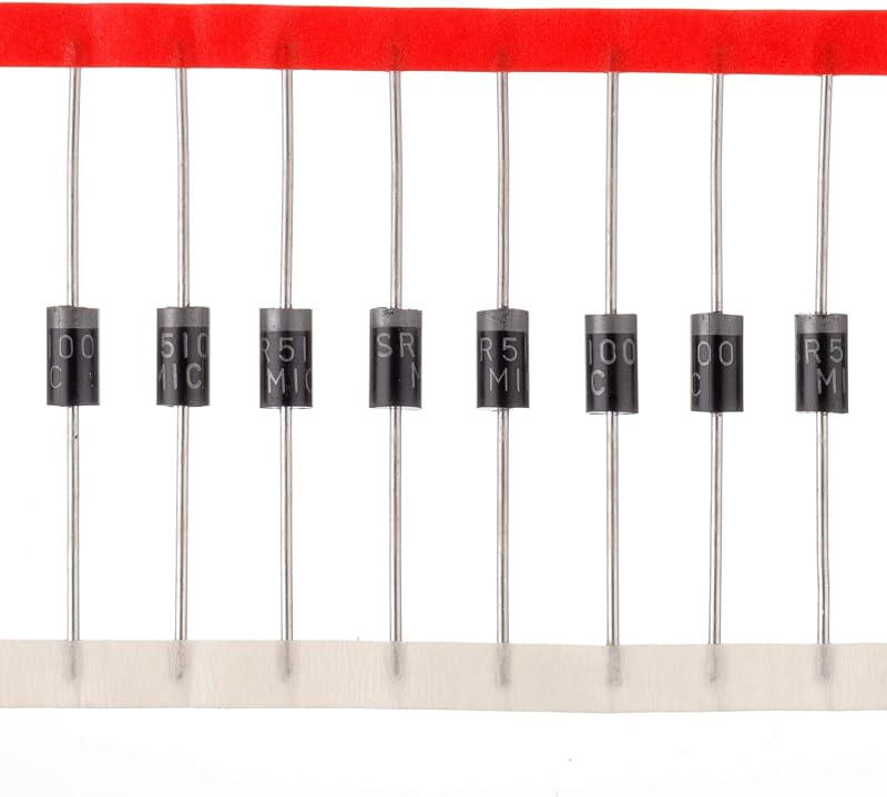 BOJACK SR5100 Schottky Rectifier Diodes 5A 100V DO-27 Axial - 20 Pcs