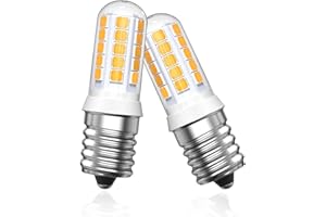 E17 LED Bulb Under Microwave Oven Lights,120V 2700K Warm White,4W Replaces 40W Halogen/Incandescent,Non-Dimmable,for Microwav