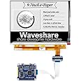 waveshare 9.7inch E-Ink Display HAT Compatible with Raspberry Pi4B/3B+/3B/2B/B+/A+/Zero/Zero W/WH/Zero 2W 1200x825 Resolution