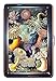 Steampunk Sea Anemone Colorful Victorian Art: Stainless Steel ID or Cigarettes Case (King Size or 100mm)