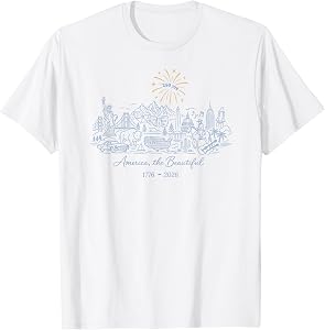 America the Beautiful 250 T-Shirt