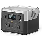 EF ECOFLOW Portable Power Station RIVER 2 Max, 512Wh LiFePO4 Battery/ 1 Hour Fast Charging, Up To 1000W Output Solar Generato