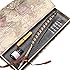 Antique Feather Copper Pen Stem Metal Nibbed Pen Writing Quill LL-14
