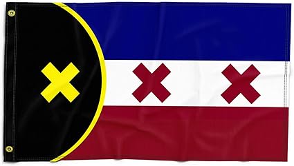 Amazon Com Shellbobo Lmanburg Flag Dream Smp Merch For Room Decor Small Lmanberg 2x3 Ft Double Stitched Polyester Flag With Black Head And 2 Gronments Garden Outdoor