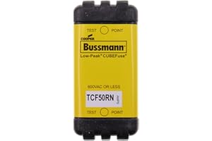 Cooper Bussmann TCF50RN Cube Fuse, 50 Amp, Non-Indication