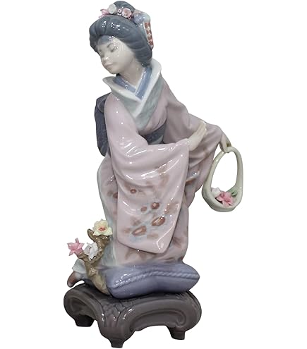 Amazon.com: Lladro Figurine, 1451 Teruko, Japanese girl with