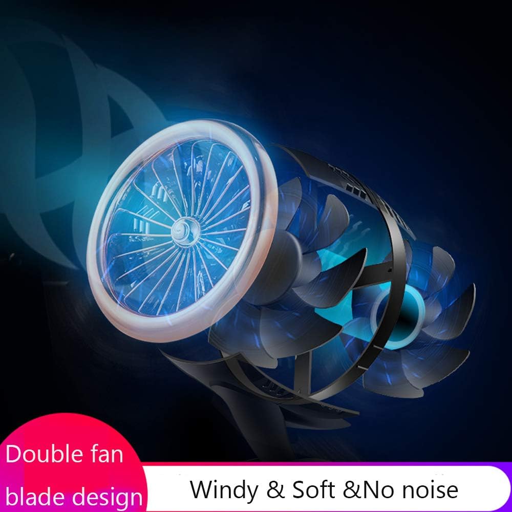 Top Sewing Usb Desk Fan With Updated Strong Airflow 2 Speeds Whisper Quiet 5 A djustable Tilt Angle For Better Cooling Desktop Office Table Mini Fan White