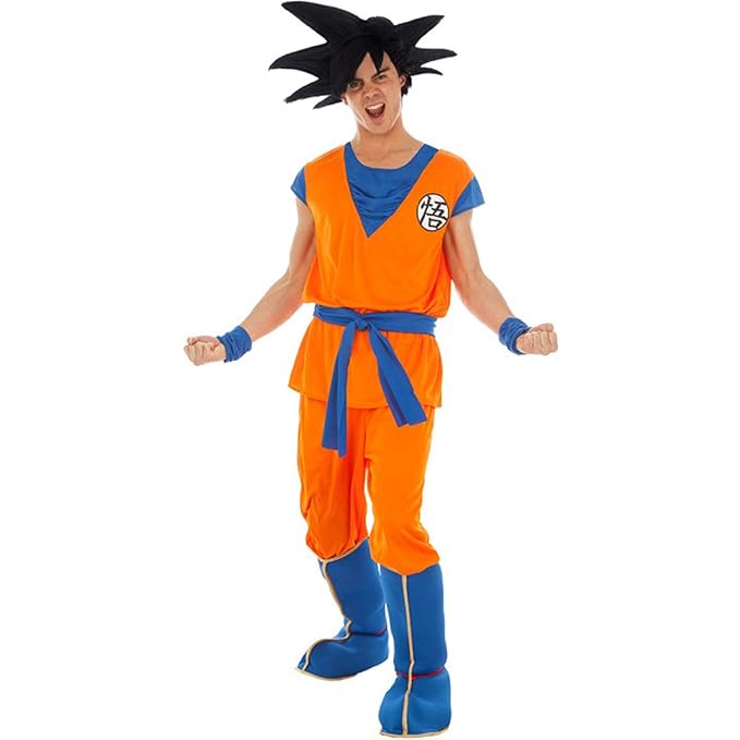 Dragon Ball Kostüm Son Goku Saiyajin 5tlg orange blau