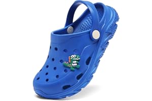 Cubufly Kids Boys Girls Clog Garden Shoes Slip On Slide Sandals Beach Water Shoes for Toddler/Little Kid/Big Kid/Children