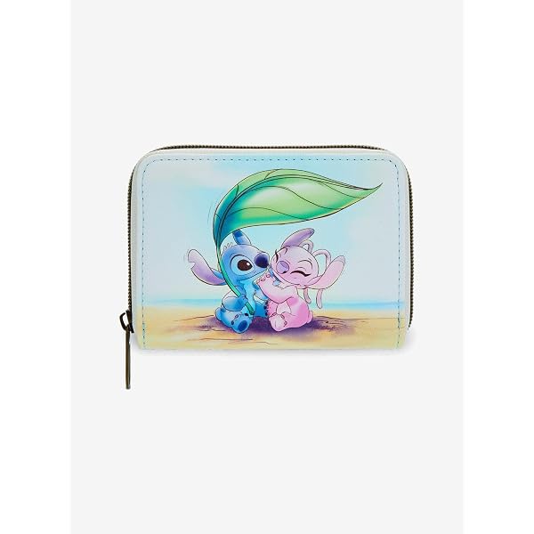 Loungefly Disney Stitch & Angel Beach Date Mini Backpack Loungefly Disney Stitch & Angel Beach Date Mini Backpack  main image 2