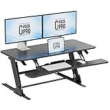 G-PACK PRO Standing Desk Converter – 42" Wide