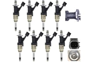IXGKHC Set Of 8Pcs OEM Fuel Injectors FJ1217 12668390 2014-2018 Replacement For Chevrolet Chevy Silverado 1500 2500 Tahoe Suburban Cheyenne Replacement For GMC GM Yukon XL 5.3L Sierra 1500 V6 4.3L / V8 5.3L