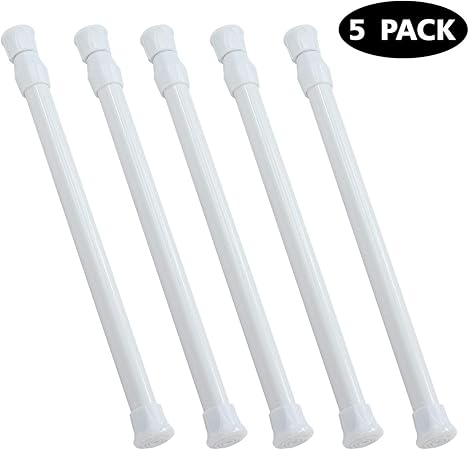 Amazon Com Tension Rod Wee Adjustable Cupboard Bars Curtain Rod
