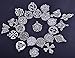 Celtic Irish Knot Charms for Jewelry Making Pack of 25pcs (Antique Silver)