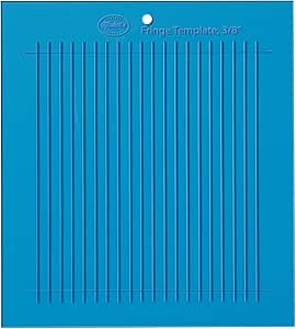Amazon.com: 3/8" Fringe Cutting Template by Maker's Leather Supply ...
