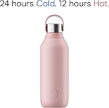Chilly's Series 2 Water Bottle 500ml Blush Pink BPA-Free Stainless Steel view 4