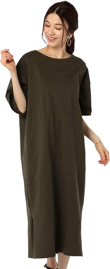 ノーリーズ Nolley S Le Minor ルミノア 別注ワンピース 9 0255 1 03 005 38 チャコールグレー ワンピース チュニック 通販 Amazon