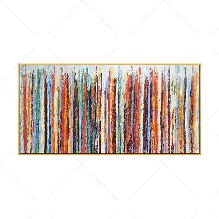 Yashengzhuangshi Canvas Print Abstract Rainbow Color Canvas Oil Painting Wall Art Picture For Living Room Style Wall Aisle Modern Home Decor 60x120cm No Frame Amazon Co Uk Kitchen Home ✓ free for commercial use ✓ high quality images. amazon co uk