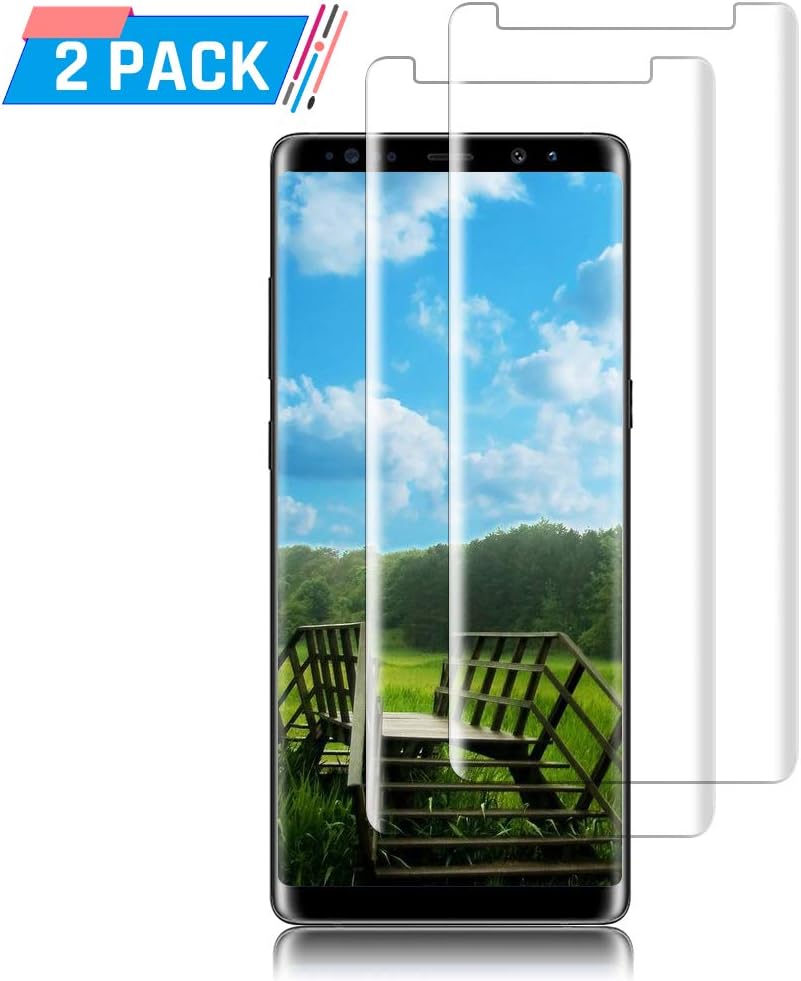 [2 Pack] Galaxy Note 8 Screen Protector,3D Touch Tempered Glass Screen Protector Compatible with Samsung Galaxy Note 8.