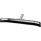 Haviland 036C Synthetic Rubber Buna Blend Standard Duty Curved Floor Squeegee, 36" Length, Black