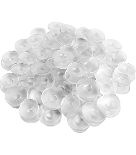 250 Pezzi Fibbie Pulsante In Plastica Nera - Per Charms, Braccialetti, Scarpe, Fai Da Te, Dimensioni 1,2x1x0,5 Cm - 2