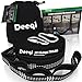 DEEQI Adjustable Tree Straps, 100% No Stretch Eco-friendly XL Hammock Straps for tree, 12 Feet, 40 Loops, 2000+ LBS Suspension System Kit for Camping, Hiking or Backyard - Set of 2 with 2 Carabiners