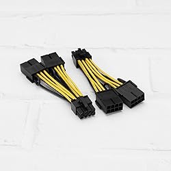 eMagTech 2pcs Graphics Card Power Cable 18AWG