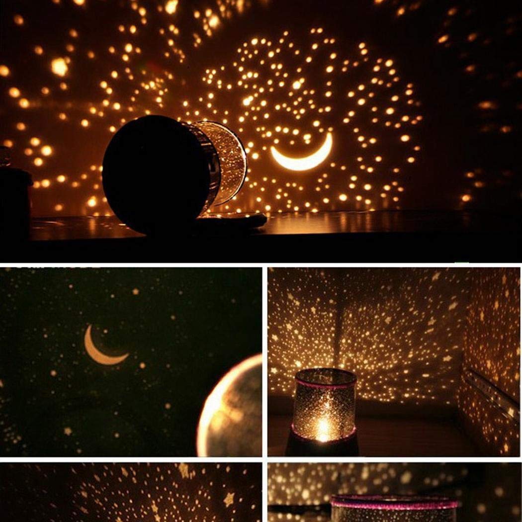 Cerjuge Tragbare schöne led-projektionslampe party dekoration lampe Nachtlichter