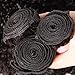 Ali Julia Brazilian Virgin Curly Hair Weave 8A Grade 100% Unprocessed Human Hair Weft Extensions Natural Color 95-100g/pc(8 10 12 inch)