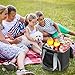 SEEHONOR Insulated Cooler Bag 60 Cans Large Collapsible Insulated Lunch Box Leakproof Soft Cooler Bag for Grocery Shopping Camping Picnic Beach 40L