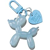 TEENMANG Balloon Dog Keychain Cute Bag Charm Handbag Purse Key Accessories