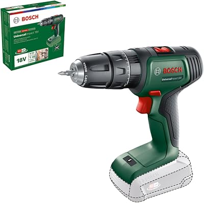 Bosch UniversalImpact 18 Cordless Drill, 3 in 1, 10 mm Chuck, Boxed