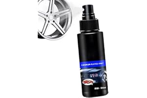 Chrome Restorer | Motorcycle Chrome Cleaner and Polish - 300ml Spray Compound to Restore Shine, Removes Scratch Rust for Auto