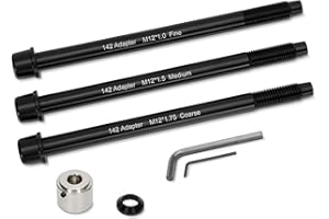 benut 12x142mm Thru Axle Adapter Compatible with Wahoo KICKR SNAP, 12x142mm Bike Adapter Kit with Tools,Durable High-Strength Construction, Not Suitable for 12x135mm,12x148mm
