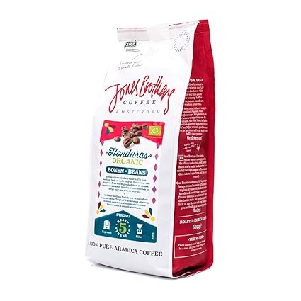 Jones Brothers Coffee Limited Edition Honduras Organic Dark Roast Whole Beans For Espresso Coffee 176 Oz 100 Arabica Beans