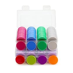 HAKITAROOM Set of 100 Opaque Plastic Learning
