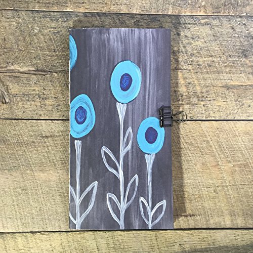 Blue Flower Travelers Notebook Insert