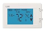 Lux LTX9600TS 7 Day Programmable Thermostat; 2