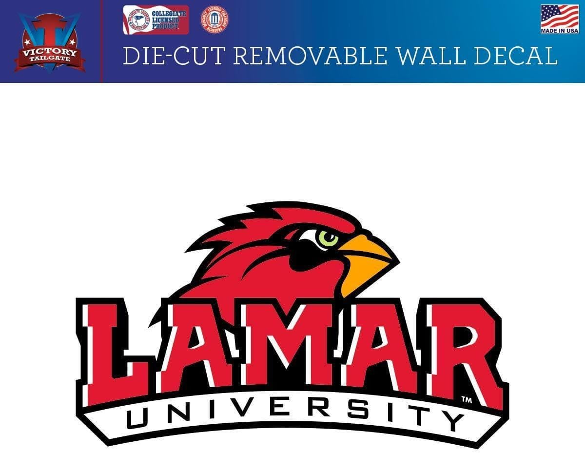 Amazon Com Victory Tailgate Lamar University Cardinals Removable