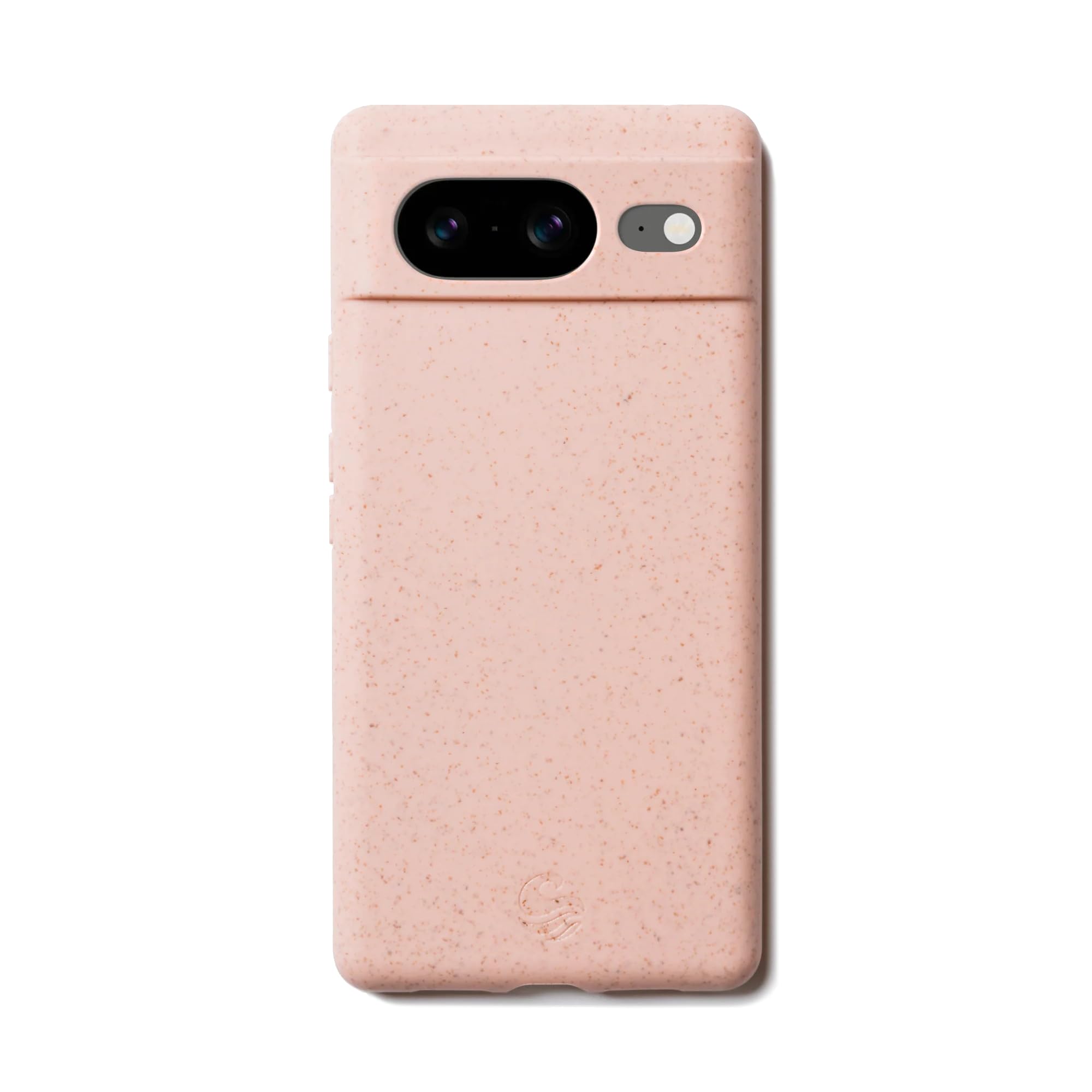 Wave Case Google Pixel 8 Phone Case - Eco-Friendly Wheat Straw Phone Case with Shock-Absorbing Corners | 2mm Raised Lip | Ultra-Thin Design, 360° Protection | Pink