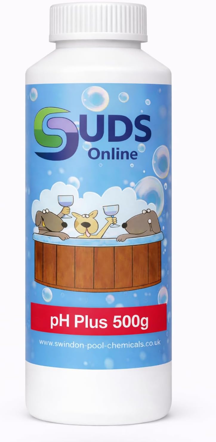 SUDS-ONLINE 500G pH Plus Increaser for Pools Spas Hot Tubs