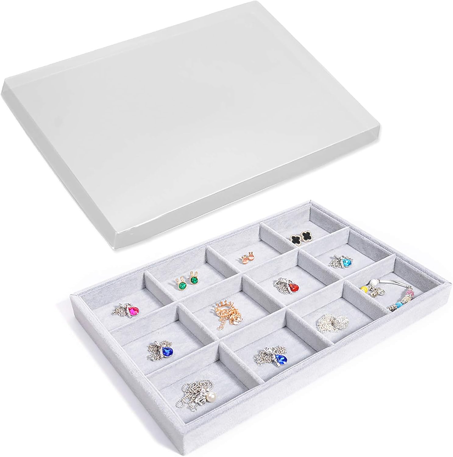 Schmuckaufbewahrungsbox, große Halskettenhalter, Aufbewahrungsbox für