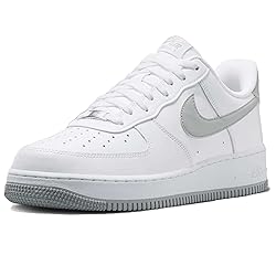 NIKE Air Force 1 '07 Men's Shoes, White Lt Smoke