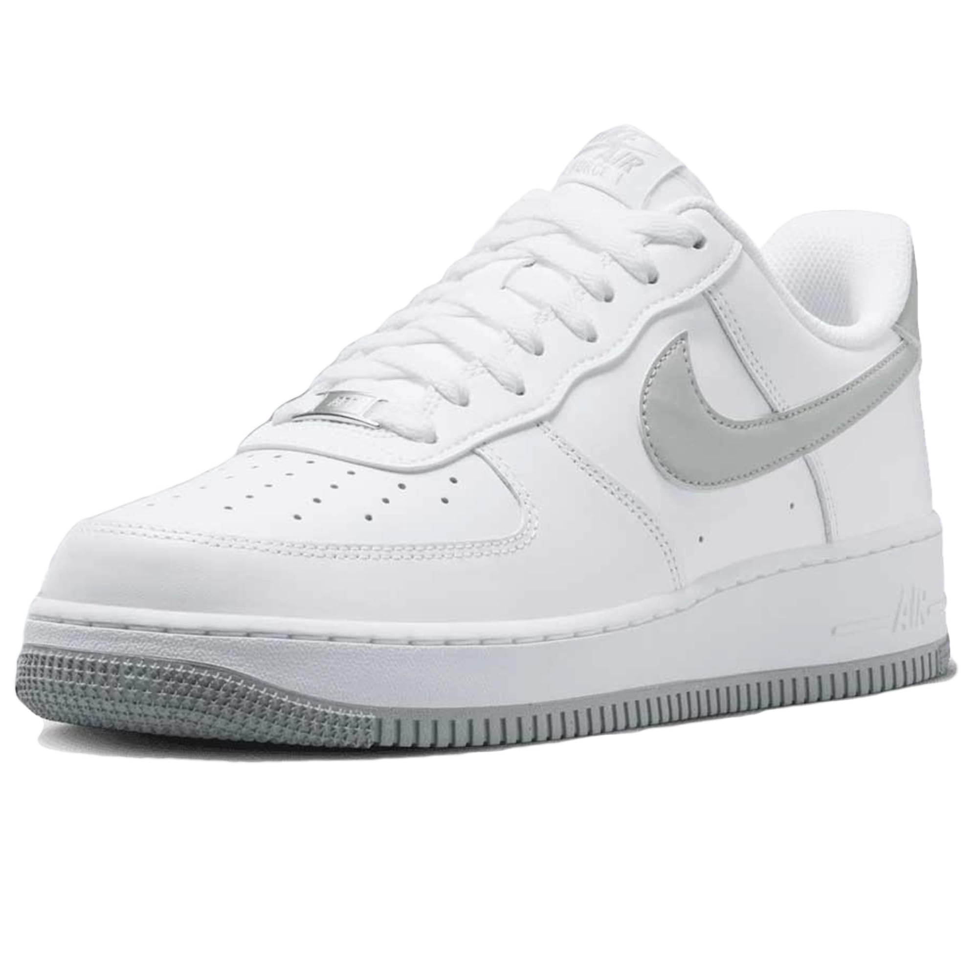 NIKE Air Force 1 '07 Men's Shoes, White Lt Smoke