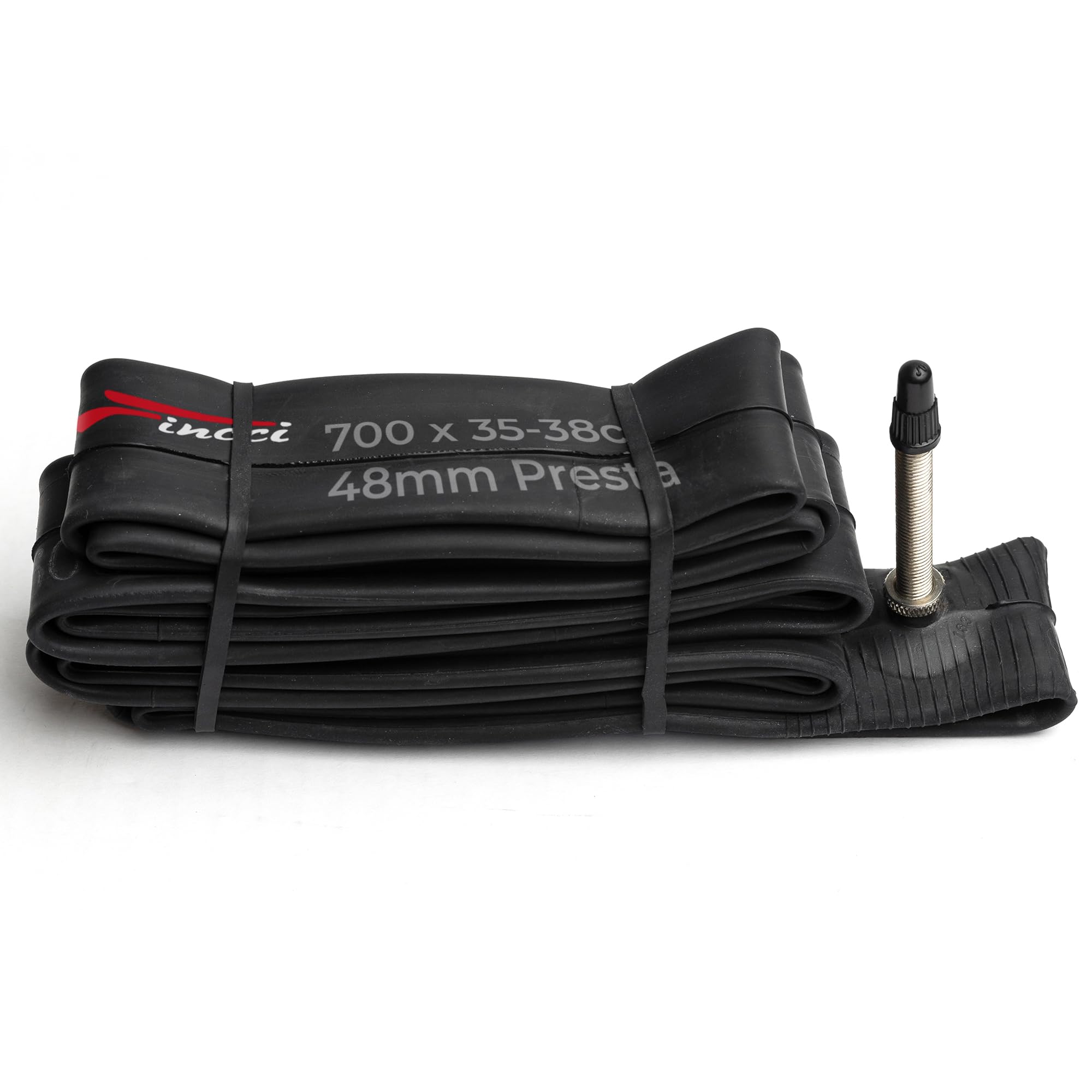 Fincci Bike Inner Tube 700c x 32c x 35c x 38c - Gravel Inner Tube 28" inch with 48 mm Presta Valve for City, Road, Electric, Hybrid, Folding Bicycle - Accessori for tires 622