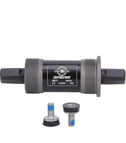 Boitier Pedalier Axe 3T TTT & YST Cup Bottom Bracket axle 126 mm Eng Thr